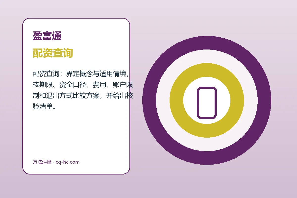 盈富通配资查询与申请股票配资图解